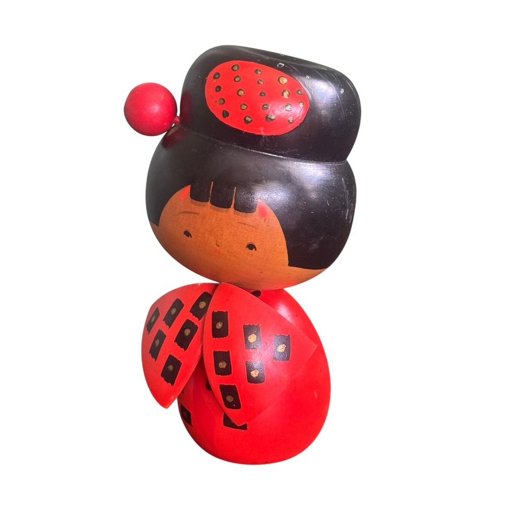 Vintage Handcrafted Wooden‎ Kokeshi Doll